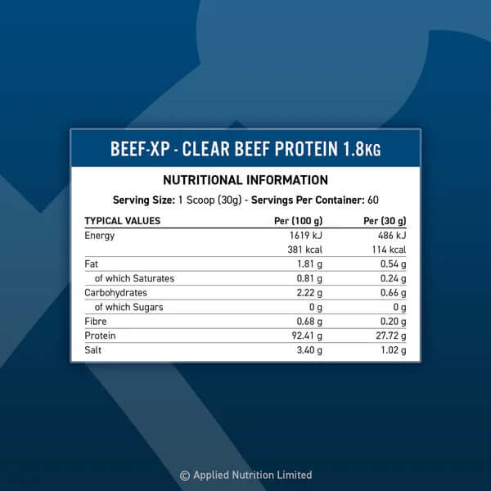 Applied Nutrition Beef-XP 1.8kg