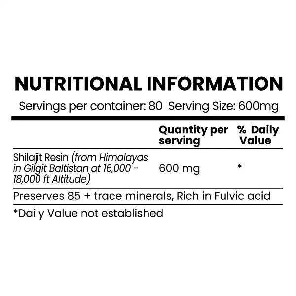 Chaos Crew Shilajit Resin 50g