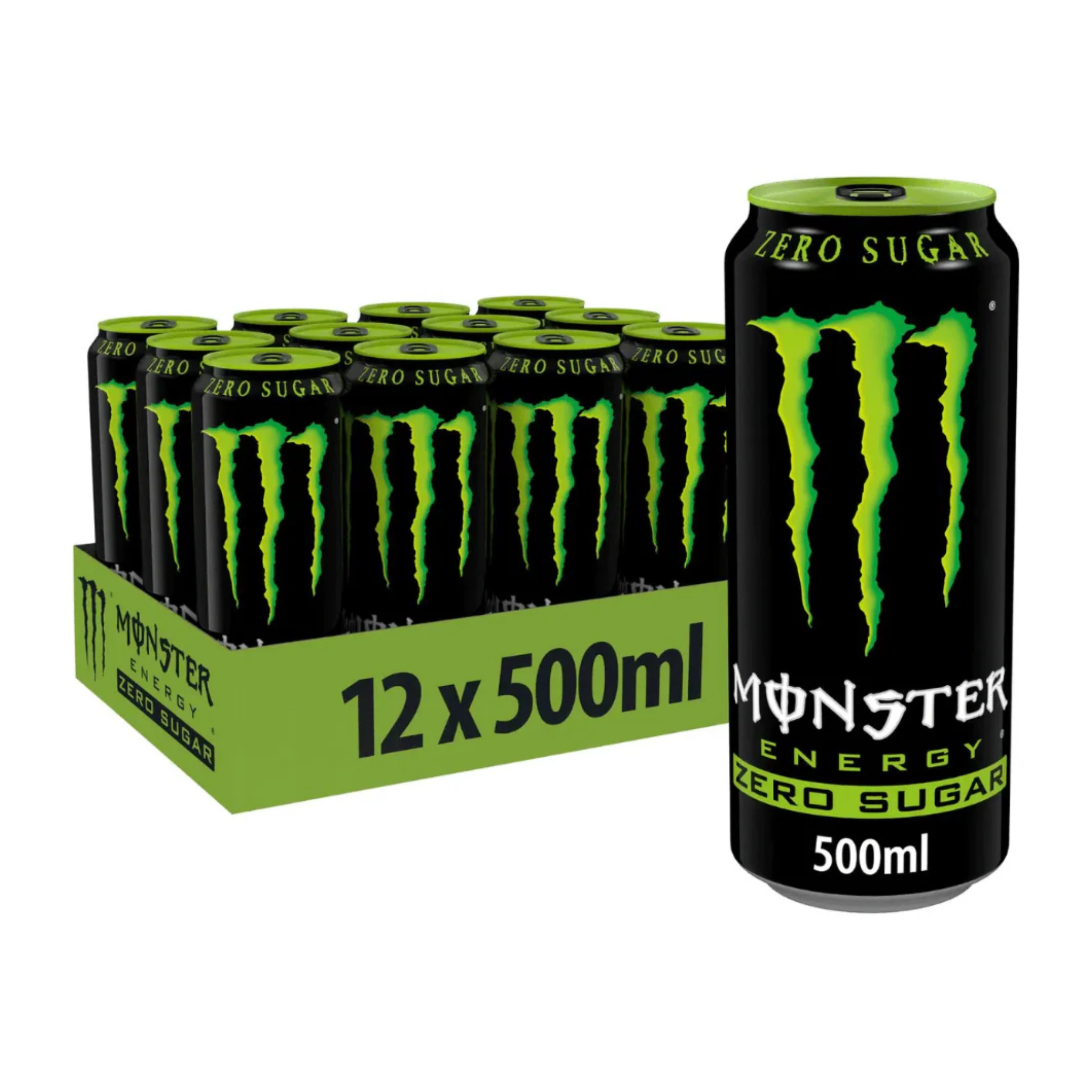 Monster Energy Drink Zero Sugar 12 x 500ml