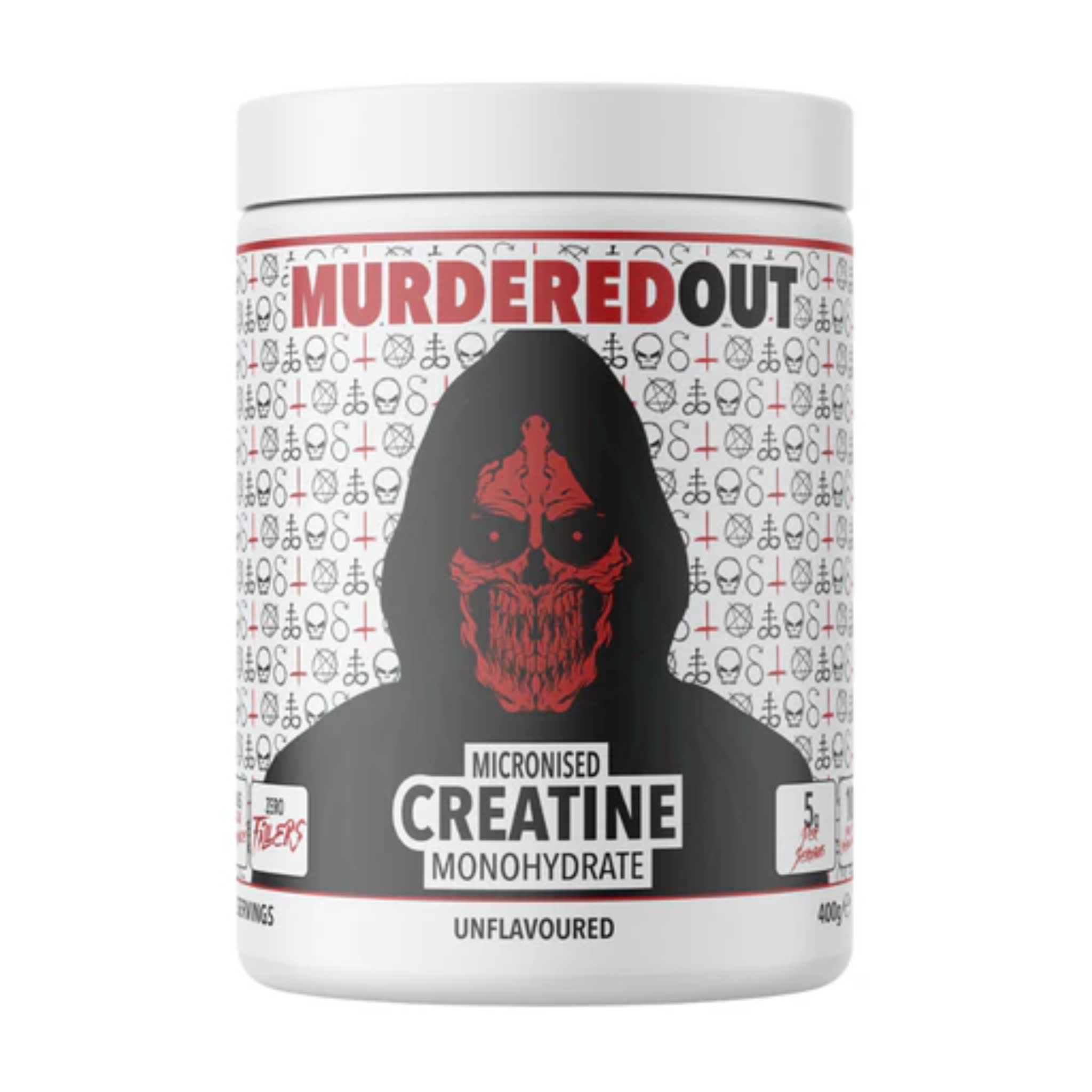 Murdered Out Micronised Creatine Monohydrate Expired Feb 2025
