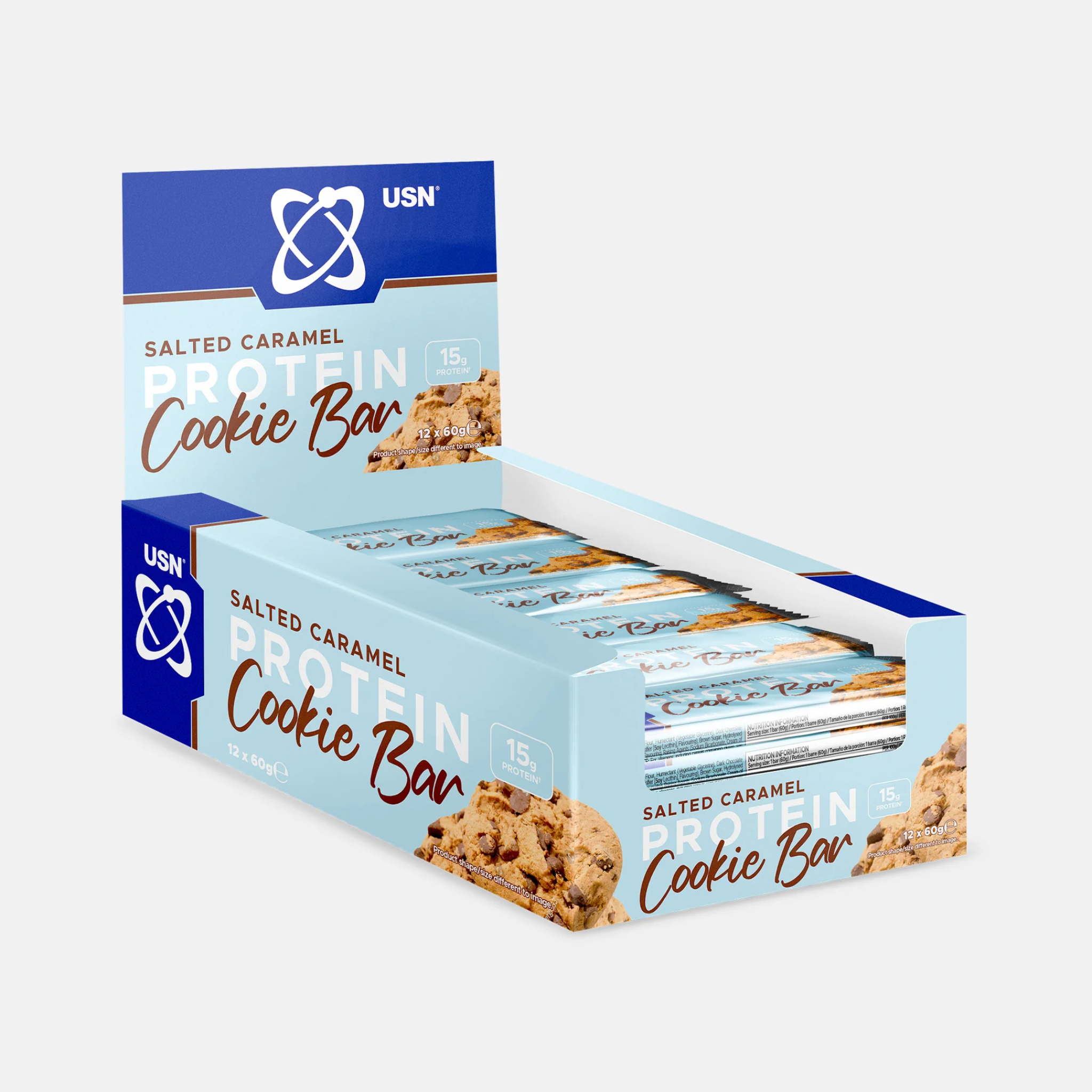 USN Trust Cookie Protein Bar Box (12 Bars) Expiring November 2025