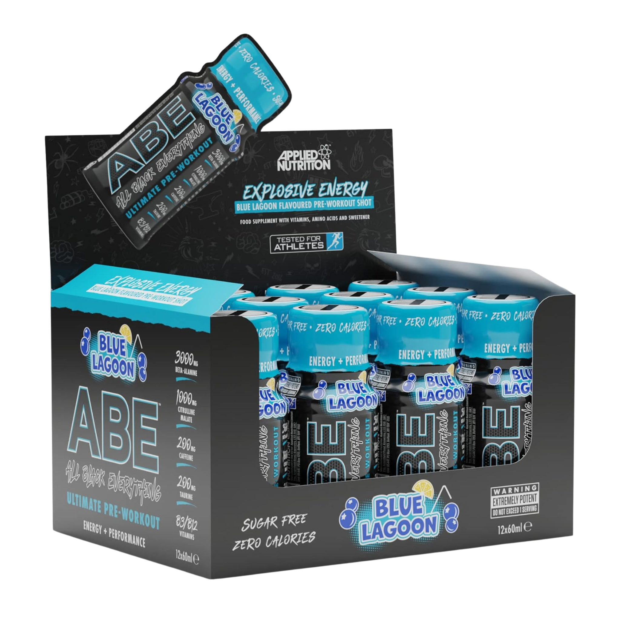 Applied Nutrition ABE (All Black Everything) Shot 12x60ml
