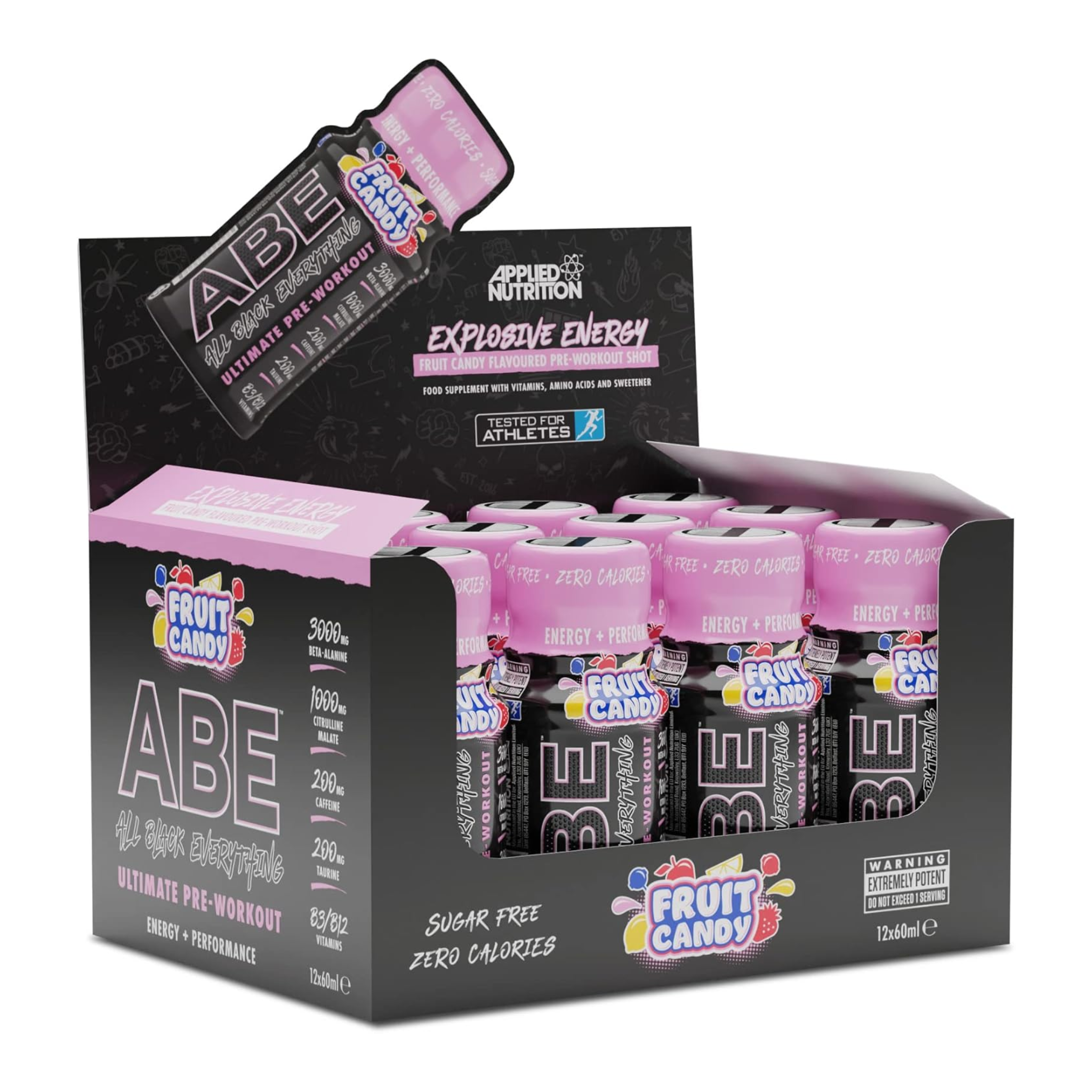 Applied Nutrition ABE (All Black Everything) Shot 12x60ml