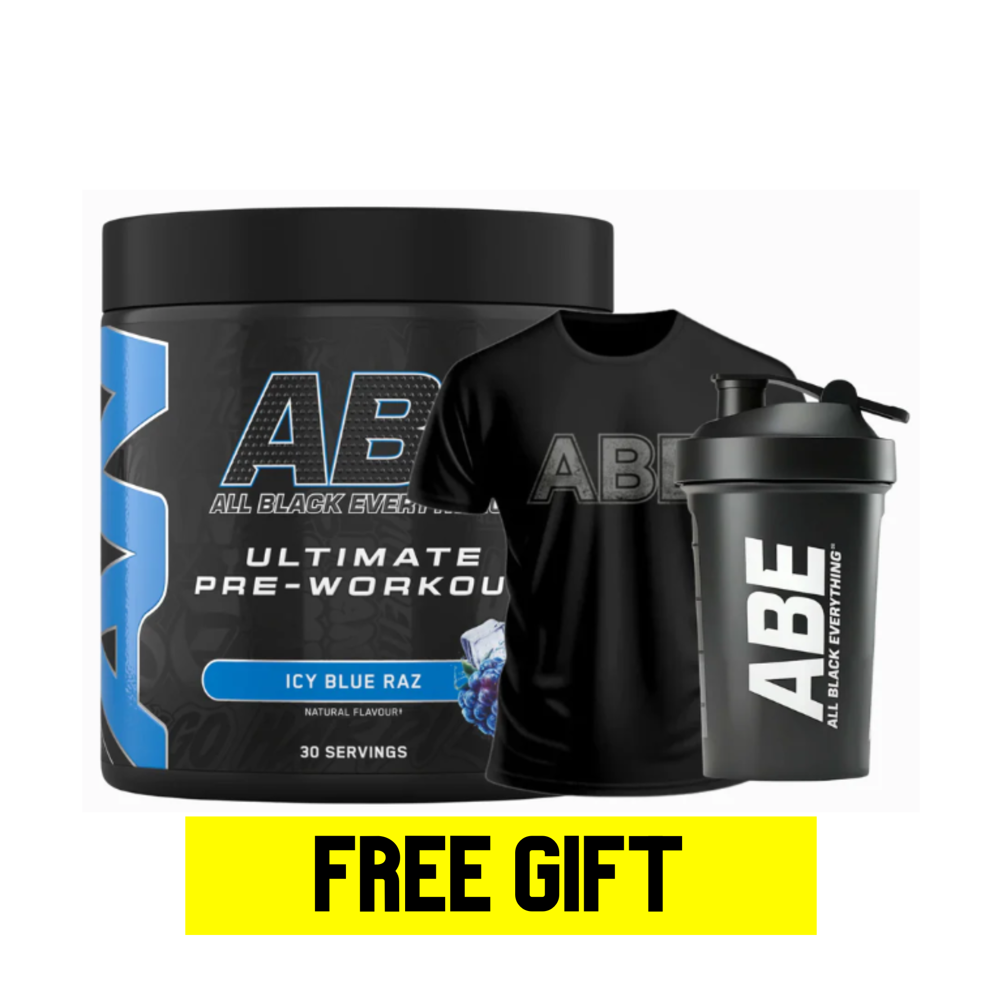 Applied Nutrition ABE Pre Workout + FREE Shirt & Shaker