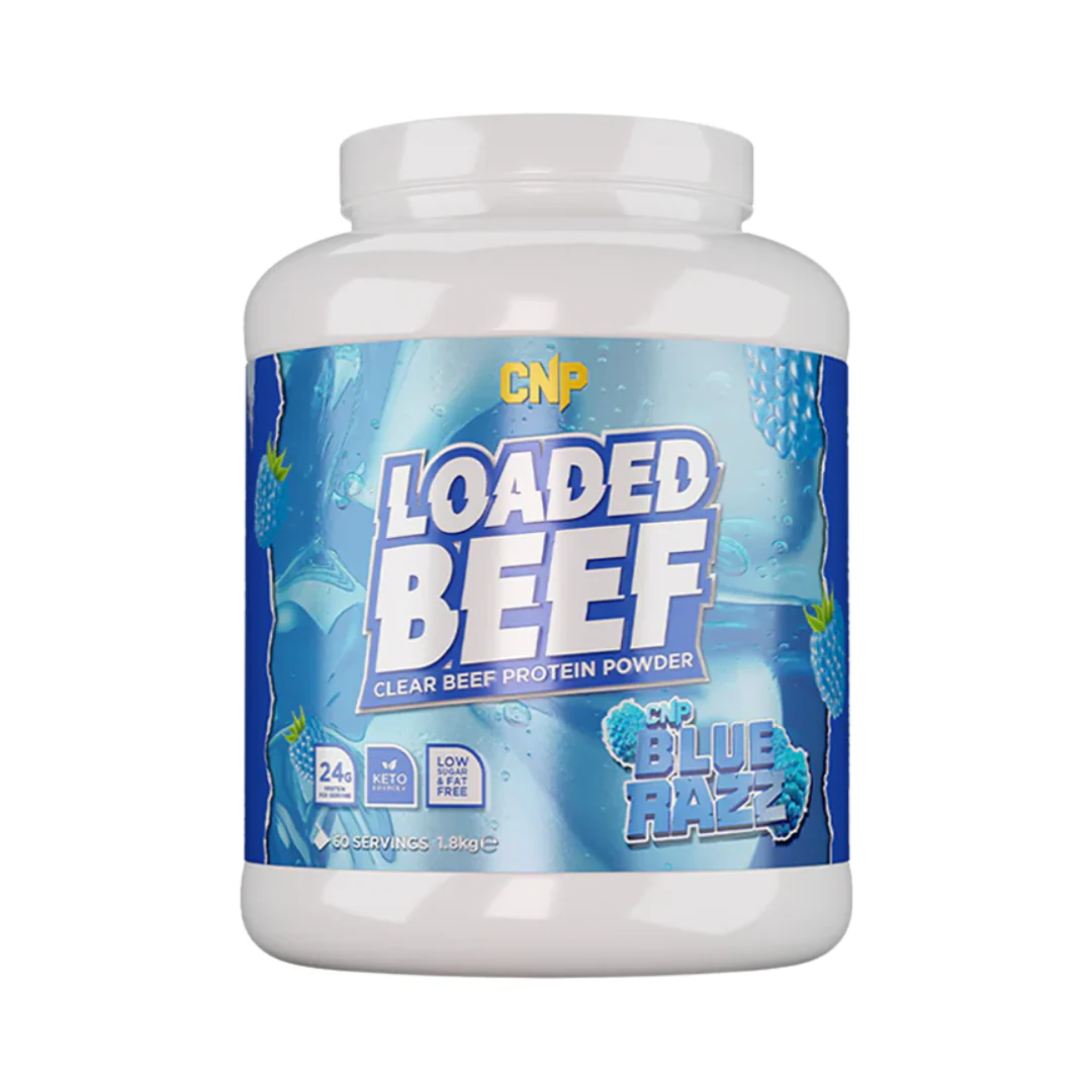 cnp-loaded-beef-18kg-blue-razz