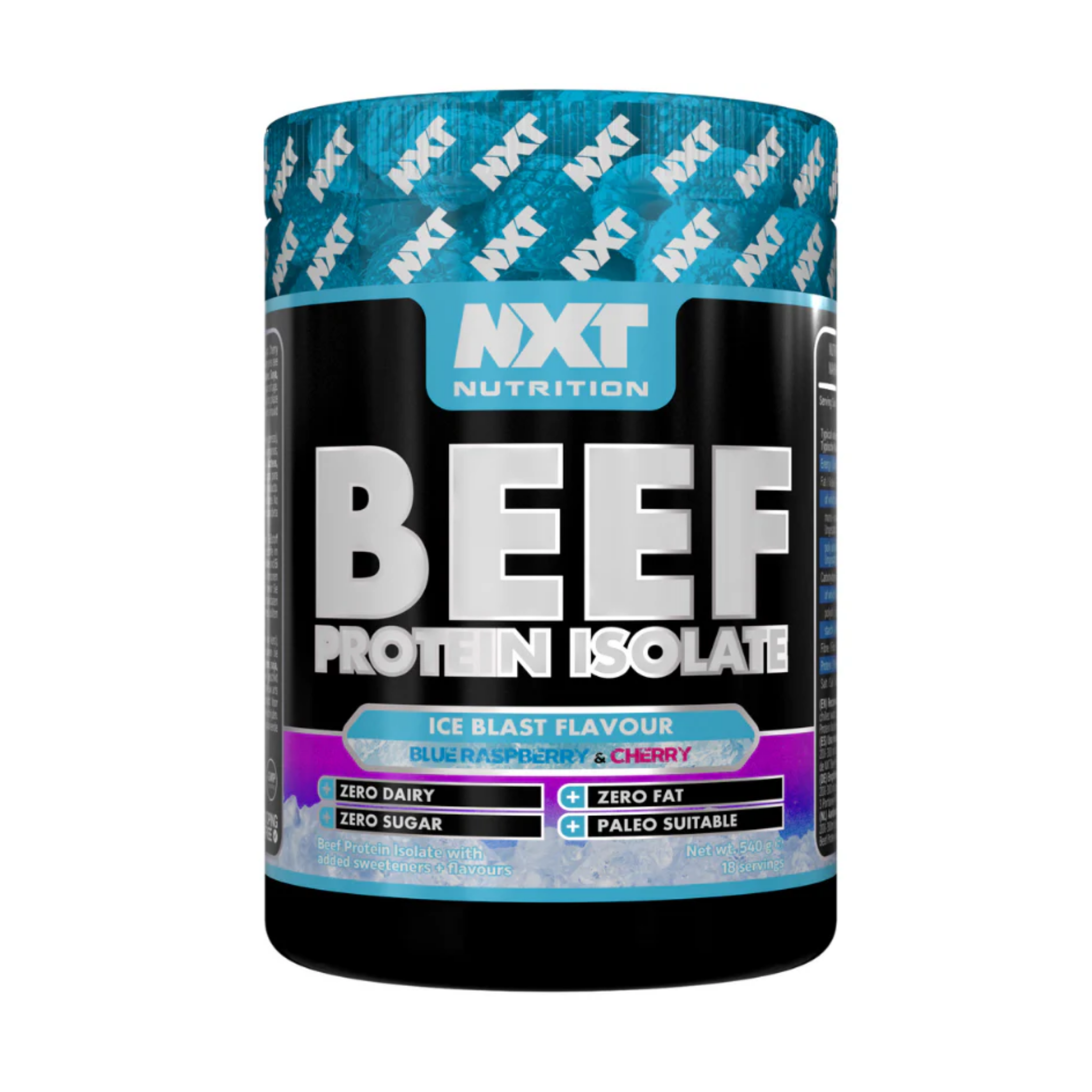 NXT Nutrition Beef Protein Isolate Powder 540g + FREE GIFT